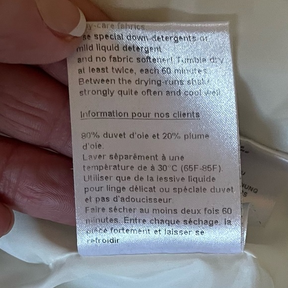 Bogner White Goose Down Puffer Ski Jacket - Picture 13 of 16